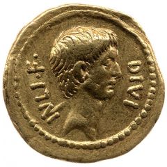 Aureus - Octavian DIVI IVLI·F / Q·VOCONIVS VITVLVS