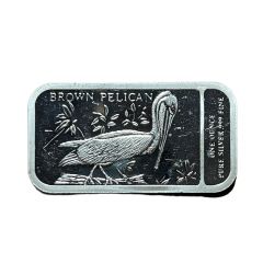 1 Oz Silver - The Silver Mint Brown Pelican