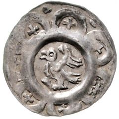 Denier - Frederick II and successors Eger mint