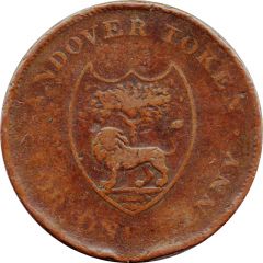 1 Penny Hampshire - Andover / W.S. and I. Wakeford