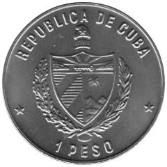 1 Peso Havana Great Theater