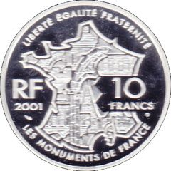 10 Francs Palace of Versailles