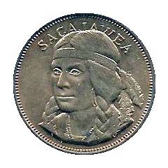 Husky Oil Co. - Rugged Americans Sacajawea