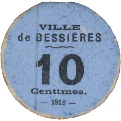 10 Centimes - Ville de Bessières 31