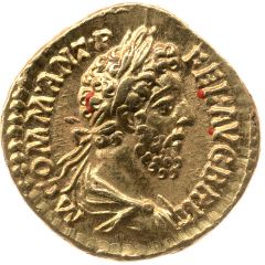 Aureus - Commodus LIBERT P M TR P XIII IMP VIII COS V P P, Libertas