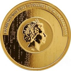 10 Dollars - Elizabeth II The Matrix