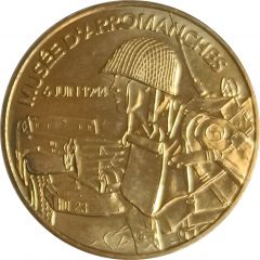 Jeton touristique - Monnaie de Paris - Arromanches - Le musée