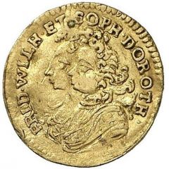 1/4 Ducat - Frederick I Marriage