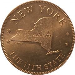 Token - Shell’s States of the Union Coin Game, Version 1 New York
