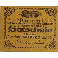 25 Pfennigs
