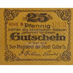 25 Pfennigs