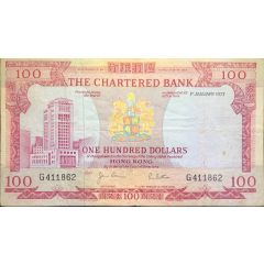 100 Dollars The Chartered Bank