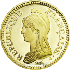 1 Franc French Republic