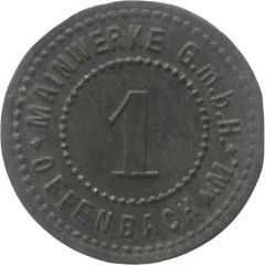 1 Pfennig - Offenbach Mainwerke G.m.b.H.