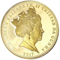 1 Crown - Elizabeth II Sovereign's 200th Anniversary, King George III