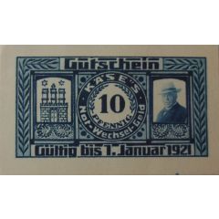 10 Pfennig H. Käse