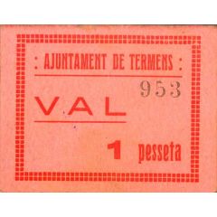 1 Peseta Térmens
