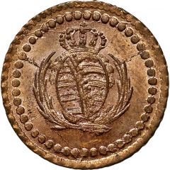 1 Pfennig - Frederick August I