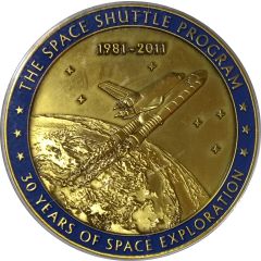 Medal - NASA Commemorative Celebrating the Legacy of the Space Shuttle Program