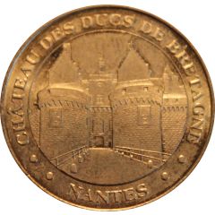 Monnaie de Paris Tourist Token - Nantes Château des Ducs de Bretagne