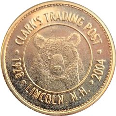 Token - Clark`s Trading Post Lincoln, New Hampshire