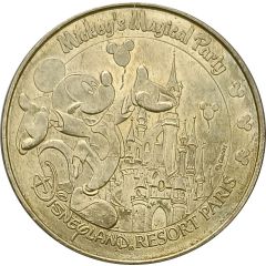 Monnaie de Paris Tourist Token - Disneyland Resort Paris Mickey`s Magical Party