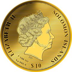 10 Dollars - Elizabeth II Gold in the Ancient World