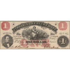 1 Dollar Virginia Treasury Note