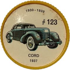 Token - Jell-O #123, Cord
