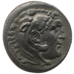 Tetradrachm In the name of Alexander III, Cyme