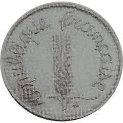 2 Centimes Epreuve en cupronickel, grand module