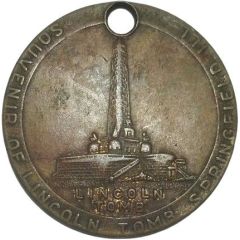 Medal - Lincoln Tomb Springfield, Illinois