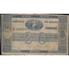 20 Mil Réis Thesouro Nacional, 2nd print