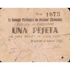 1 Peseta Huéscar