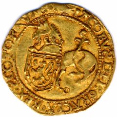 1/2 Unicorn - James V 1st Coinage