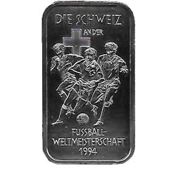 1 oz Silver Argor-Heraeus - 1994 FIFA World Cup