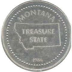 1 oz Silver Montana Treasure State