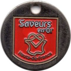 Jeton de chariot - Saveurs en`Or - Hauts-de-France