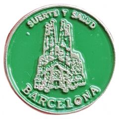 Medal - Barcelona green