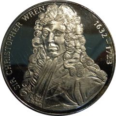 Medal - Sir Christopher Wren St. Paul`s Cathedral