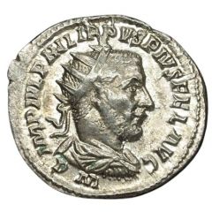Antoninianus - Philippus I PAX FVNDATA CVM PERSIS, Pax