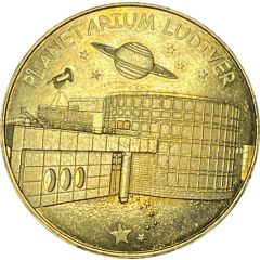 Jeton touristique - Médailles et Patrimoine - La Hague - Planétarium Ludiver