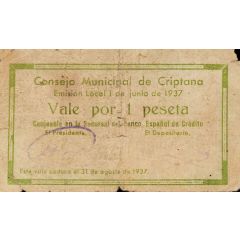 1 Peseta Criptana