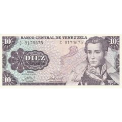 10 Bolívares 150 years of the death of Antonio José de Sucre