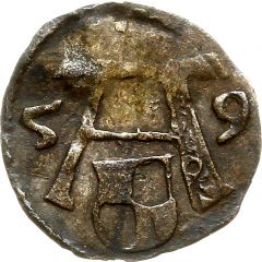 1 Pfennig - Albert de Brandebourg