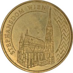 Monnaie de Paris Tourist Token - Globe Taler Wien - Stephansdom