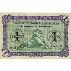 1 Franc - Chambre de Commerce de Belfort 90