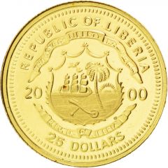 25 Dollars Tutankhamun