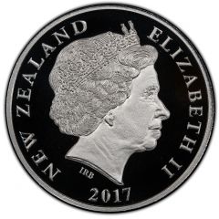 1 Dollar - Elizabeth II 4th Portrait, Southern Lights