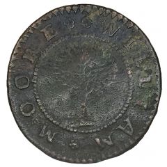 Halfpenny - Surrey Bagshot / W. Moore